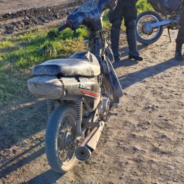 Recuperan una moto denunciada por robo en Viedma