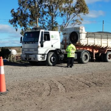 Secuestraron un camión que con diferentes irregularidades