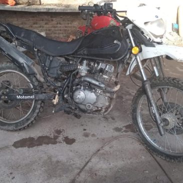 Policía recuperó una motocicleta que había sido robada en Viedma