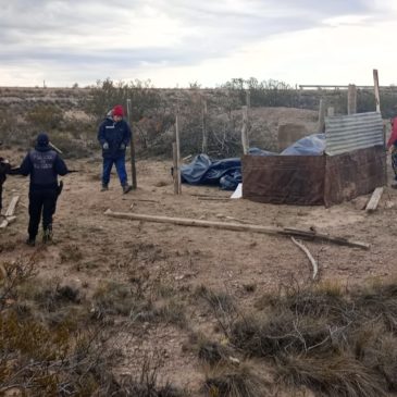 Sierra Grande: Policía evitó un intento de usurpación