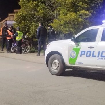 Una mujer fue detenida tras evadir un control policial en Viedma