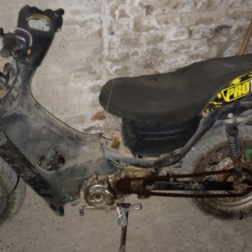 Policía recuperó moto con pedido de secuestro en Cinco Saltos