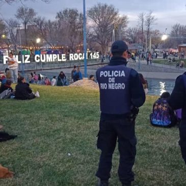 Positivo operativo de prevención en el Aniversario de General Roca