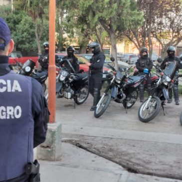 Operativo en Viedma: secuestro de motos, infracciones de tránsito y aprehendidos