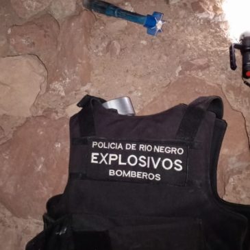 La Brigada de Explosivos desactivó un artefacto en Paso Córdoba