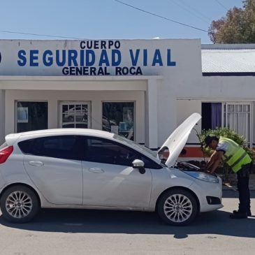 La Policía secuestró un vehículo con irregularidades en Roca