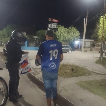 Cipolletti: Policía, en tareas de prevención, identificó a un hombre con pedido de captura