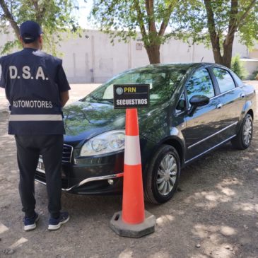 Villa Regina: secuestran auto por tener partes adulteradas