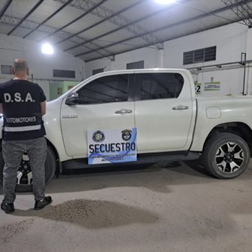 Viedma: en verificación vehicular secuestraron una camioneta por presentar numerosas irregularidades