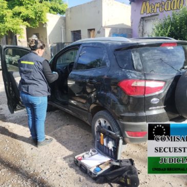 Trabajo policial articulado permitió recuperar una camioneta robada