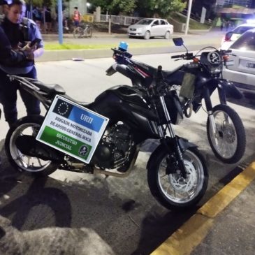 Una moto robada en Neuquén fue recuperada en Roca por personal de la BMA