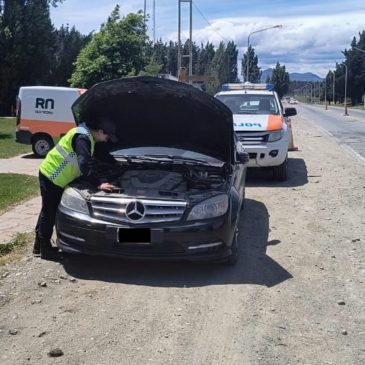 Seguridad Vial secuestró un Mercedes Benz que era buscado por la Policía de Córdoba