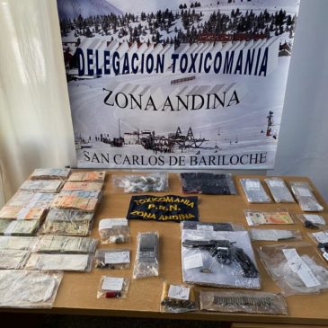 Bariloche: Policía de Río Negro realizó en pocos días dos operativos por venta de estupefacientes