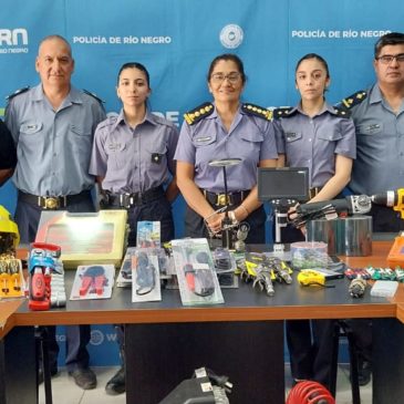 La Policía de Río Negro equipa sus áreas de comunicación con nuevas herramientas