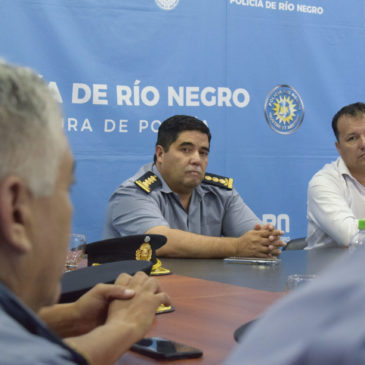 Río Negro: planifican nuevas tecnologías para seguridad provincial