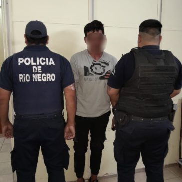 Detienen a un hombre con pedido de captura en Cipolletti