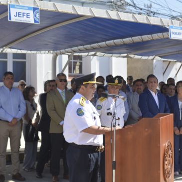 Weretilneck puso en funciones al Jefe de Policía y anunció más inversiones