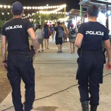 La Policía refuerza la seguridad para la Fiesta del Mar y del Acampante