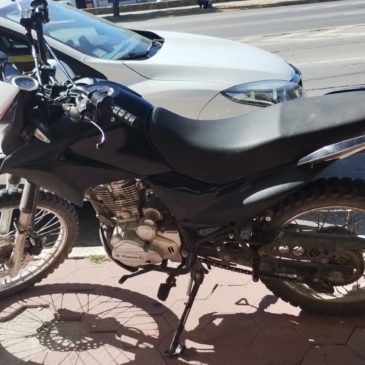 Bariloche: Policía recuperó una moto robada en octubre de 2024