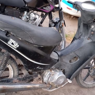 La BMA incautó dos motos con adulteraciones en Huergo