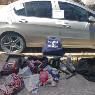 Varios elementos robados fueron recuperados por Policía en procedimientos en la costa rionegrina