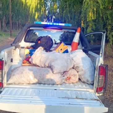 La Policía frustró un hurto en una chacra de General Roca