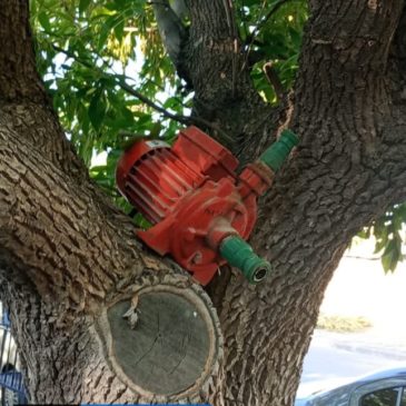 Policía recuperó una bomba de agua robada en Cipolletti