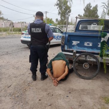 Intenso fin de semana para el personal policial de Allen