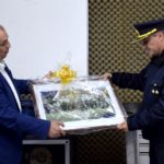 Entregan presente a la Banda de Música por sus 77 años en la Institución policial