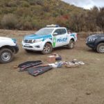 En operativo conjunto con Chubut, la Policía secuestró 48 armas y más de 50 cabezas de ciervo