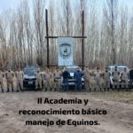 Capacitación en manejo de equinos para personal policial