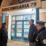 Cipolletti: autoridades policiales recorrieron la Subcomisaría 79°
