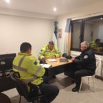Reunión de coordinación sobre seguridad vial en la Zona Andina de la provincia