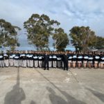 Viedma: Emotiva jura a la Bandera de cadetes de segundo año de la Escuela de Policía de Río Negro