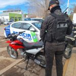 En tareas preventivas recuperan motocicleta con pedido de secuestro en Allen
