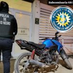 Recuperan motocicleta robada tras operativo en Barrio Puente Madera