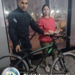 En un rápido accionar, la Policía recuperó una bicicleta y la devolvió a su dueña