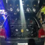 Operativo nocturno: secuestro de vehículos por infracciones en el centro