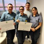 La Legislatura reconoció a dos efectivos policiales que salvaron la vida de una niña en Viedma