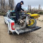 Balsa Las Perlas: secuestro de motocicleta con adulteraciones