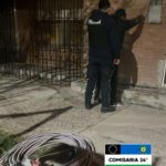 Detienen a un hombre por hurto de cables en obra en construcción